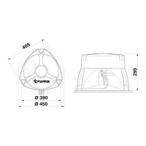 Truma electric water heater