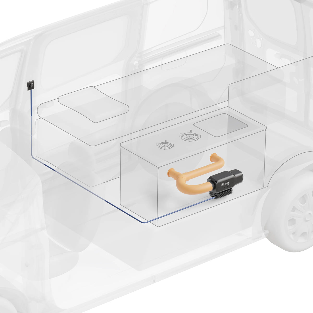 Truma Eezy – Încălzitor electric 230 V pentru rulote și autorulote
