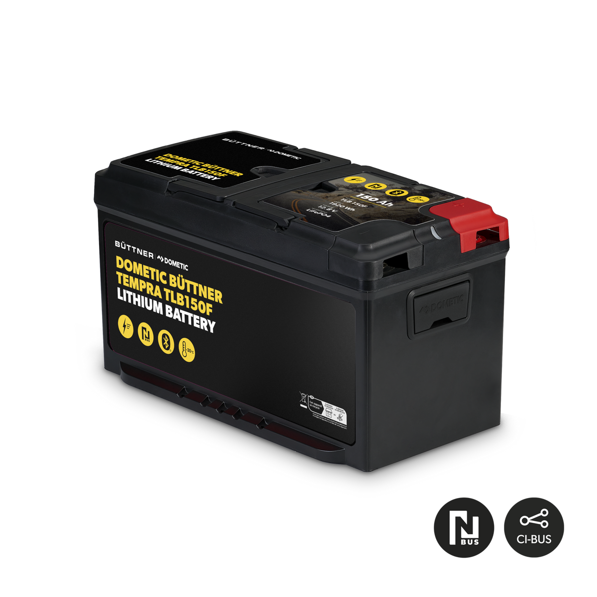 Dometic Büttner TEMPRA TLB150F – Baterie LiFePO4 150 Ah cu încălzire