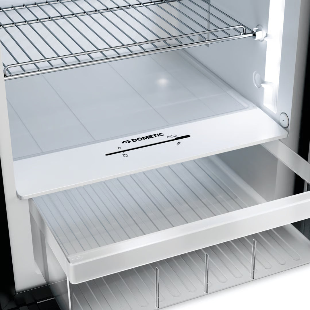 Dometic RCD 10.5XET – frigider cu compresor pentru rulotă și autorulotă, 200 l, Dual Zone, 12/24 V, uși duble