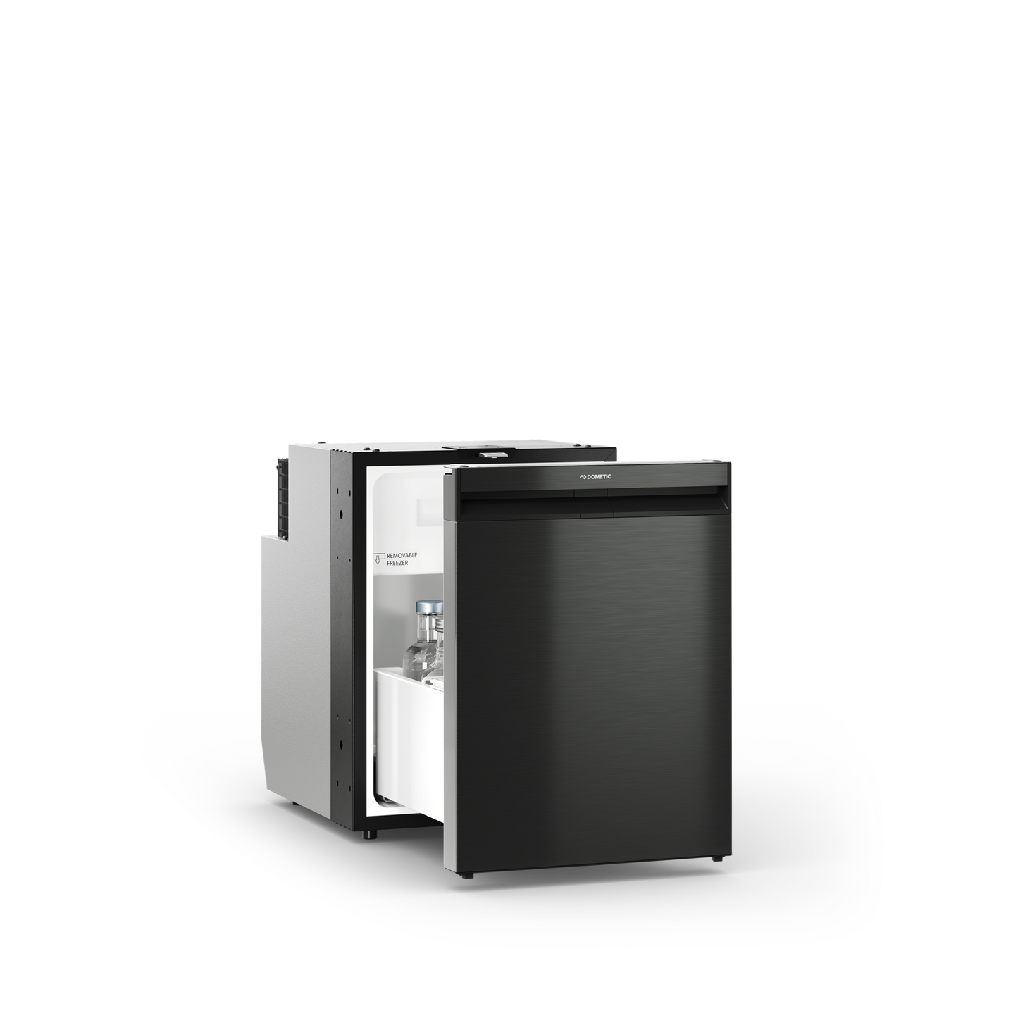 Dometic NRXD 50C – frigider cu compresor tip sertar pentru rulotă și campervan, 44 l, 12/24 V, Dark Silver Front
