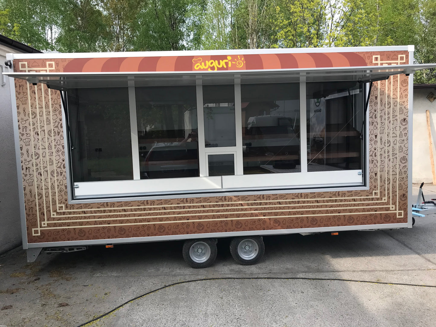 RULOTE COMERCIALE X-TRAIL – MODEL CLASIC