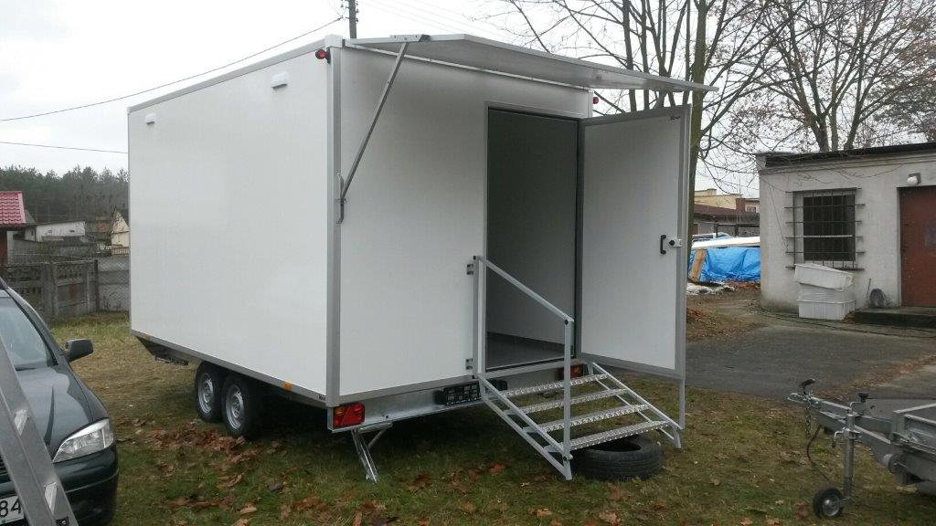 Remorcă tip furgon X-TRAIL – izolat & plywood | Transport marfă și alimente