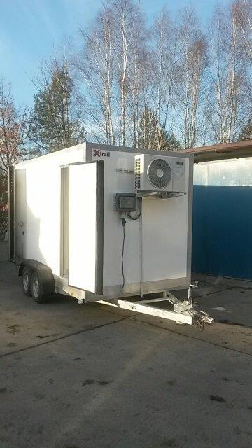 Remorcă tip furgon X-TRAIL – izolat & plywood | Transport marfă și alimente