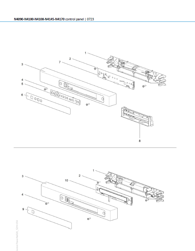 Piese de schimb frigider Thetford N4100 – Serie N4000 absorbție