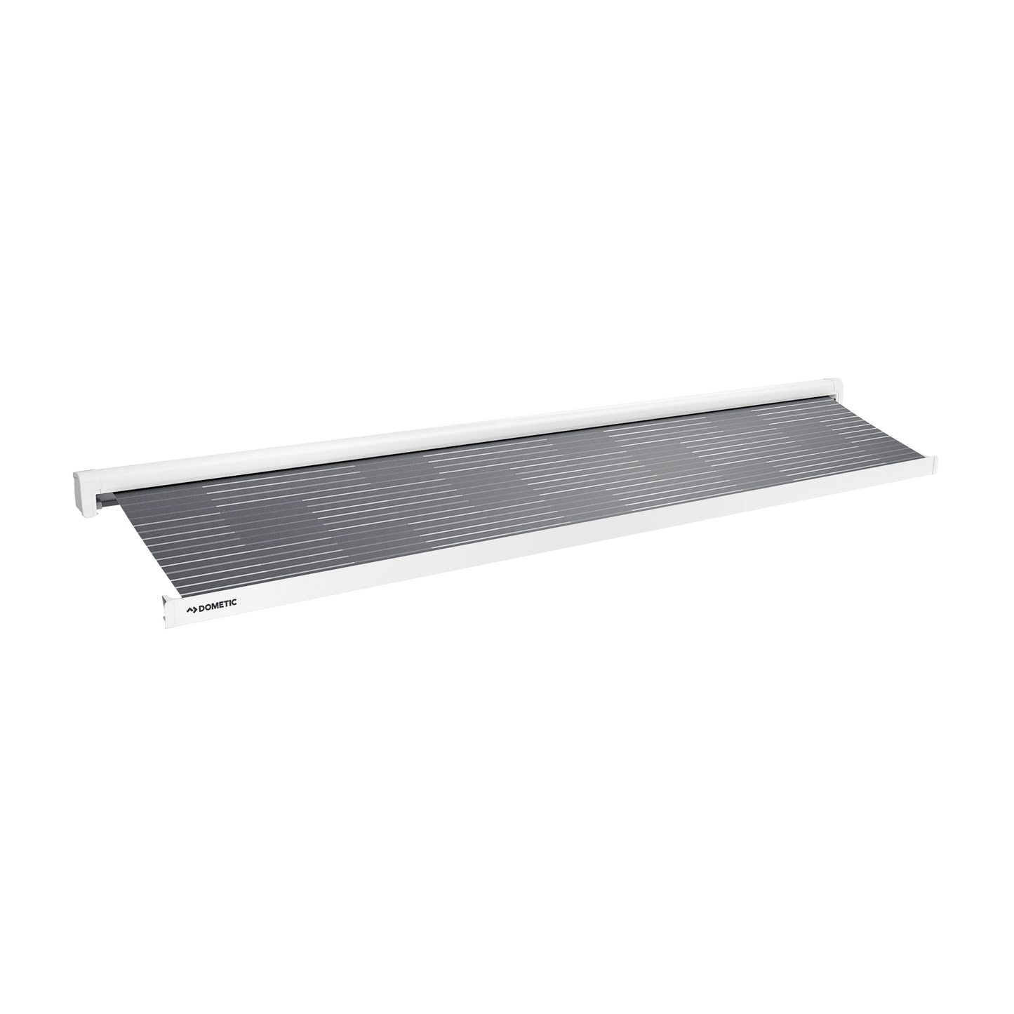 Dometic PerfectWall PW 1100 – marchiză manuală de perete pentru rulotă și autorulotă, proiecție 2,5 m, carcasă alb / antracit