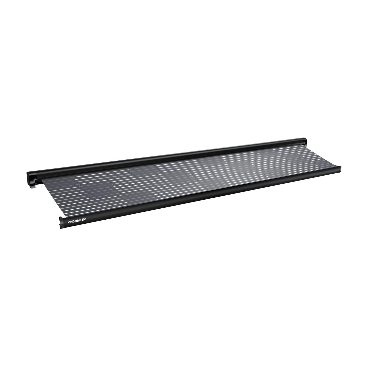 Dometic PerfectWall PW 1100 – marchiză manuală de perete pentru rulotă și autorulotă, proiecție 2,5 m, carcasă alb / antracit
