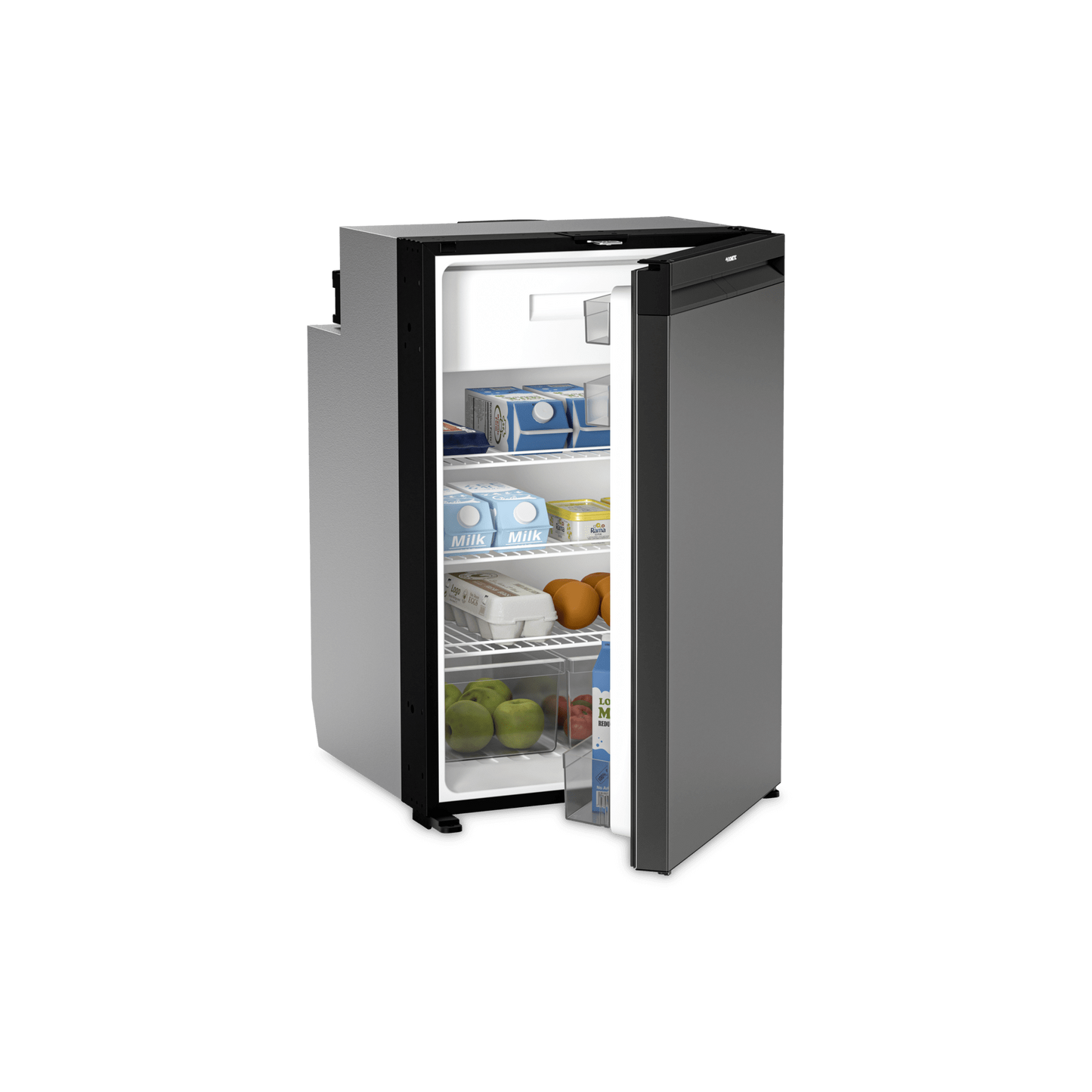 Dometic NRX 130C – frigider cu compresor pentru rulotă și autorulotă, 126 l, 12/24 V, Dark Silver Front