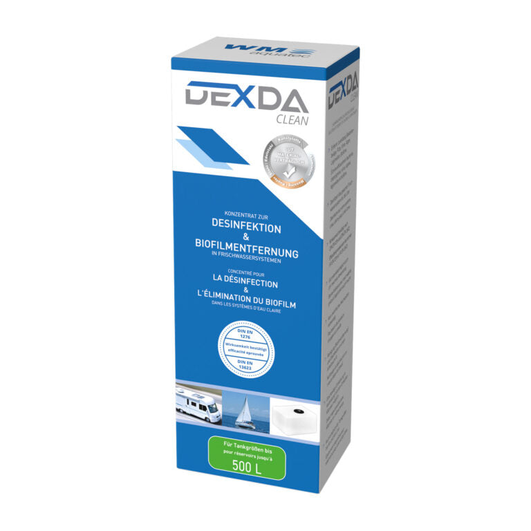 WM aquatec DEXDA® Clean – soluție profesională pentru igienizarea sistemelor de apă