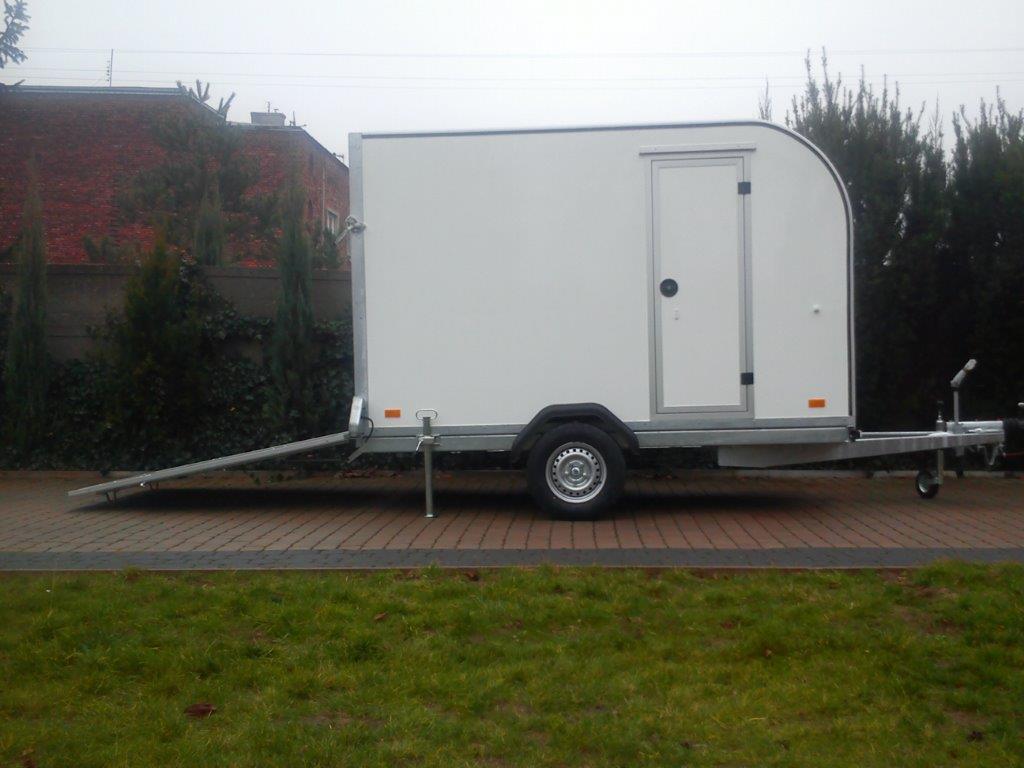 Remorcă tip furgon X-TRAIL – izolat & plywood | Transport marfă și alimente