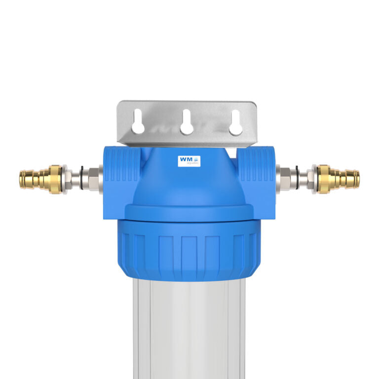 Carcasă filtru apă WM Aquatec – Size S, cu suport de perete (10 variante de conectare)