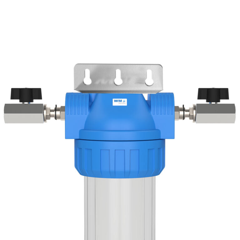 Carcasă filtru apă WM Aquatec – Size S, cu suport de perete (10 variante de conectare)