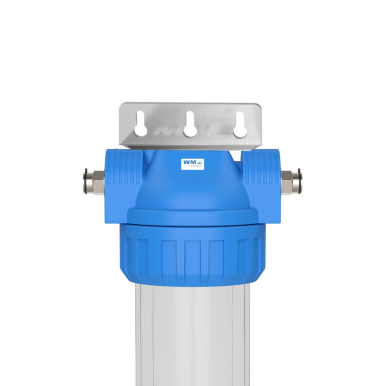 Carcasă filtru apă WM Aquatec – Size S, cu suport de perete (10 variante de conectare)