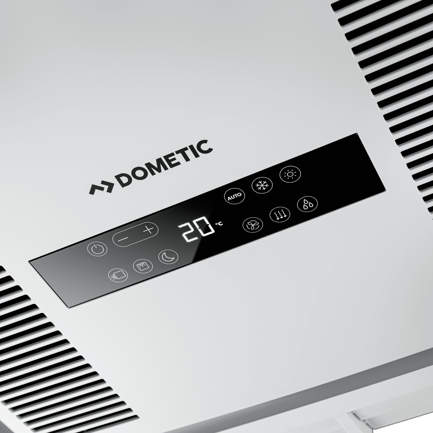 Dometic FreshJet FJZ ADBD – distribuitor de aer cu control electronic și iluminare LED pentru aer condiționat de plafon