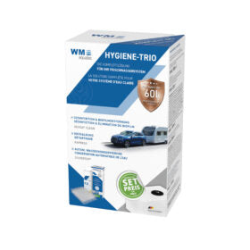 Hygiene Trio – set complet pentru igienizarea sistemului de apă