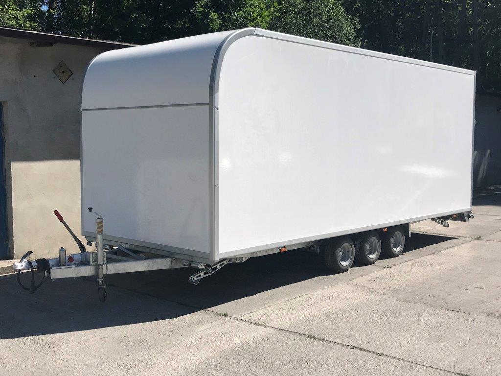 Remorcă tip furgon X-TRAIL – izolat & plywood | Transport marfă și alimente