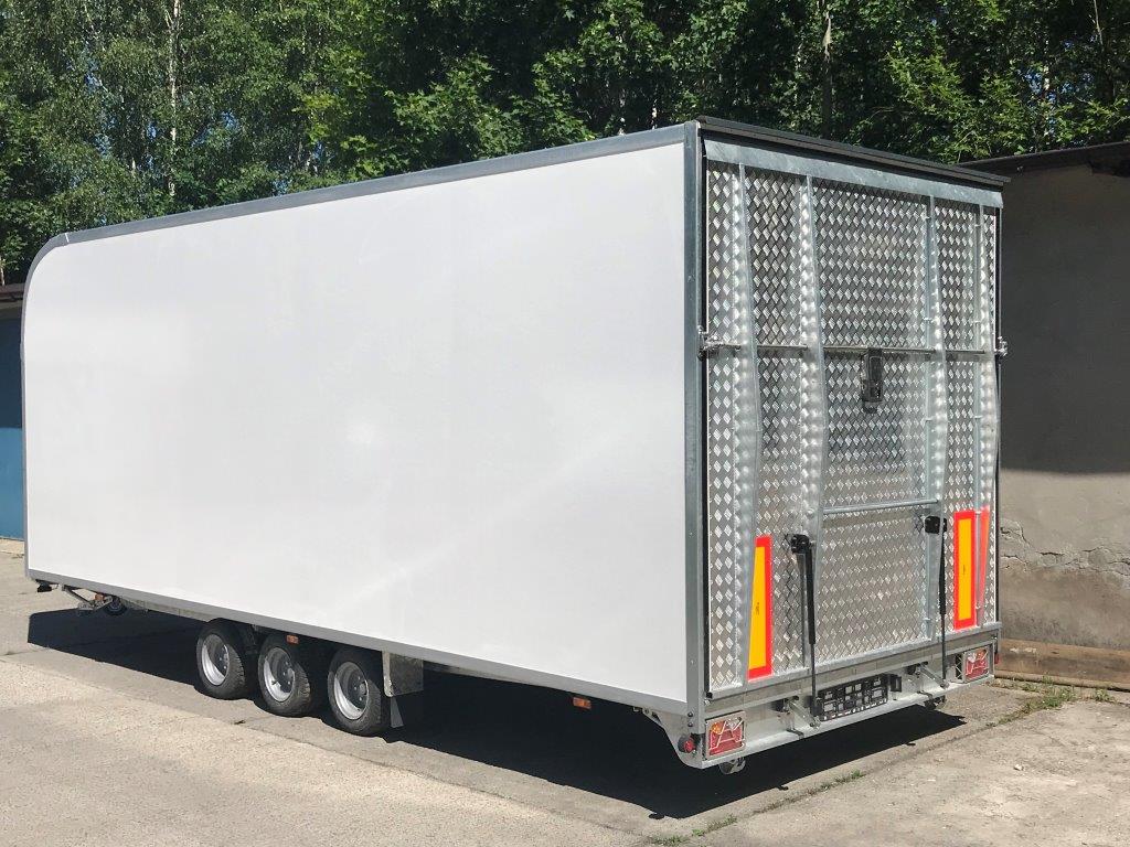 Remorcă tip furgon X-TRAIL – izolat & plywood | Transport marfă și alimente