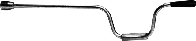 Manivelă Knott pentru picioare de sprijin – 640 mm – Imagine produs / detaliu din familia producătorului