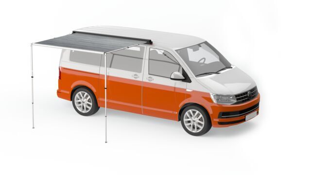 FIAMMA F35 – marchiză de perete manuală pentru van, campervan & rulote mici
