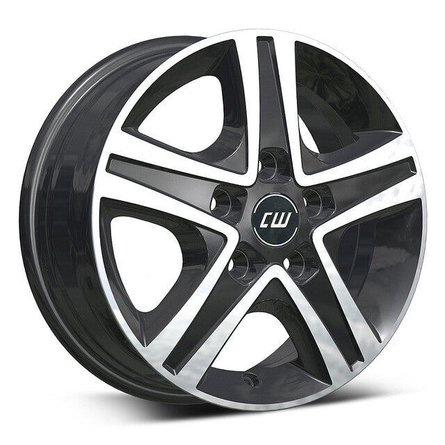 Jantă Borbet CWD – 6 × 15 inch / 5×118 / ET68 / antracit lustruit – Imagine produs / detaliu din familia producătorului
