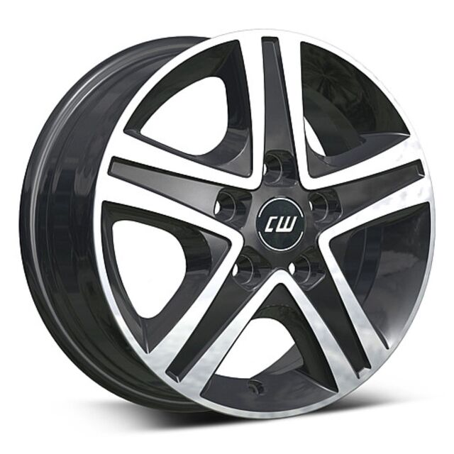 Jantă Borbet CWD – 6 × 16 inch / 5×118 / ET68 / antracit lustruit – Imagine produs / detaliu din familia producătorului