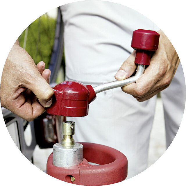 Roată de sprijin AL-KO Premium – 9979849 – Imagine produs sau detaliu de utilizare