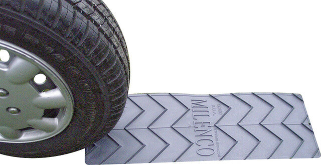 Placă de tracțiune Milenco – 9999582 – Exemplu de montaj/utilizare; vehiculul și accesoriile ilustrate nu sunt incluse