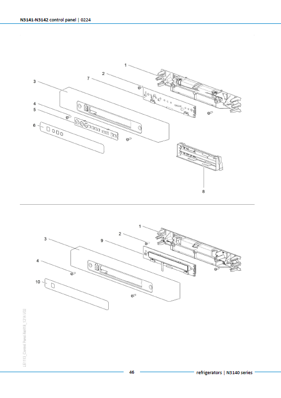 Piese de schimb frigider Thetford N3142 – Seria N3000 absorbție