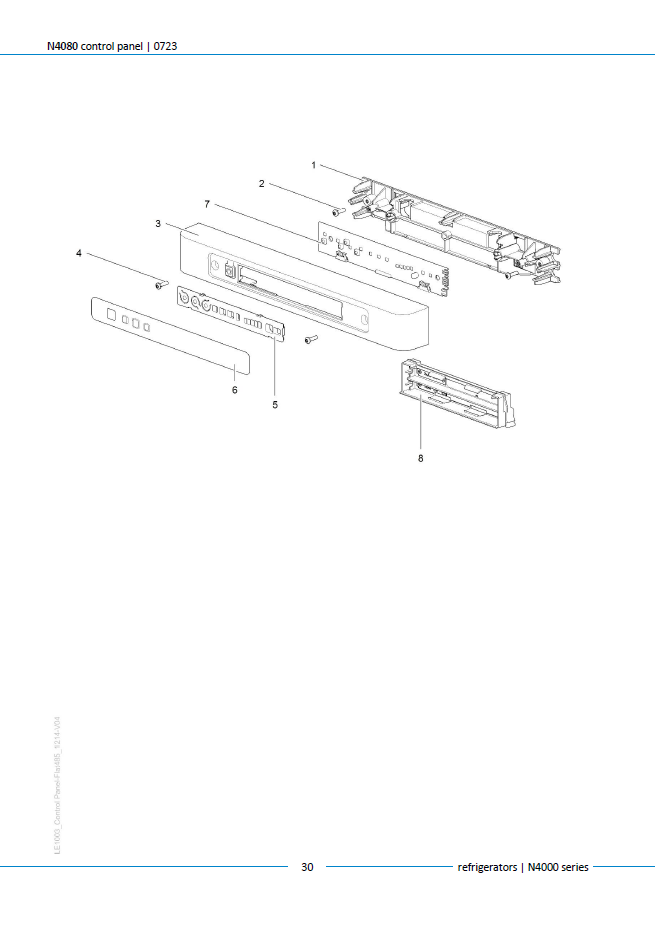 Piese de schimb Thetford N4080 –  Frigider seria N4000