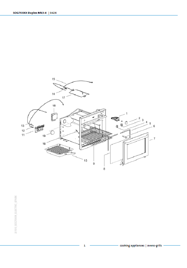 Piese de schimb pentru cuptorul Thetford Duplex MK3/MK4