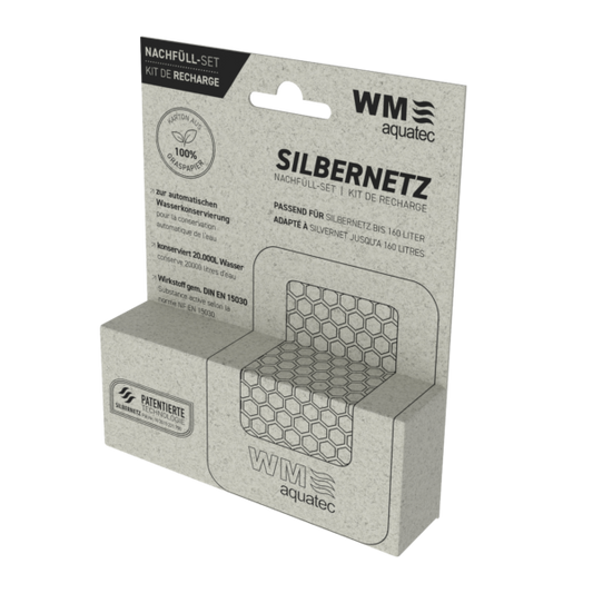 Set reumplere Silbernetz® – WM aquatec | Kit refill conservare apă rezervor 60–160 L