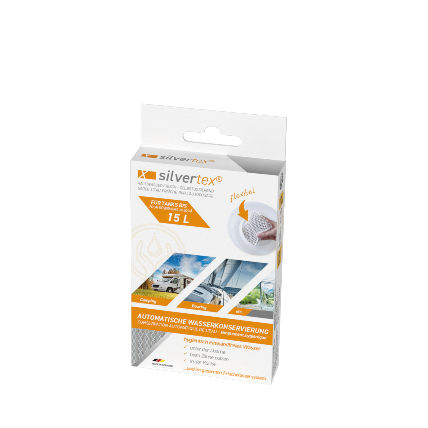 WM aquatec Silvertex® – soluție de protecție și conservare a apei în rezervor