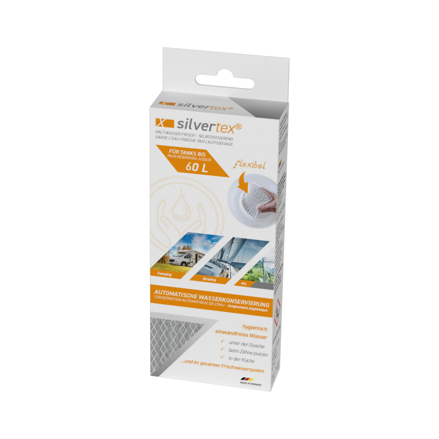 WM aquatec Silvertex® – soluție de protecție și conservare a apei în rezervor