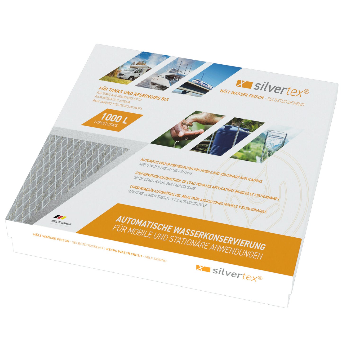 WM aquatec Silvertex® – soluție de protecție și conservare a apei în rezervor