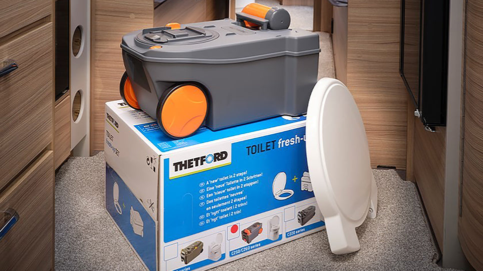 Thetford Fresh-Up Set – kit complet de reîmprospătare pentru toalete tip casetă