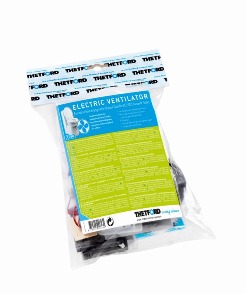 Ventilator electric Thetford pentru C260 – aerisire optimă în zona toaletei