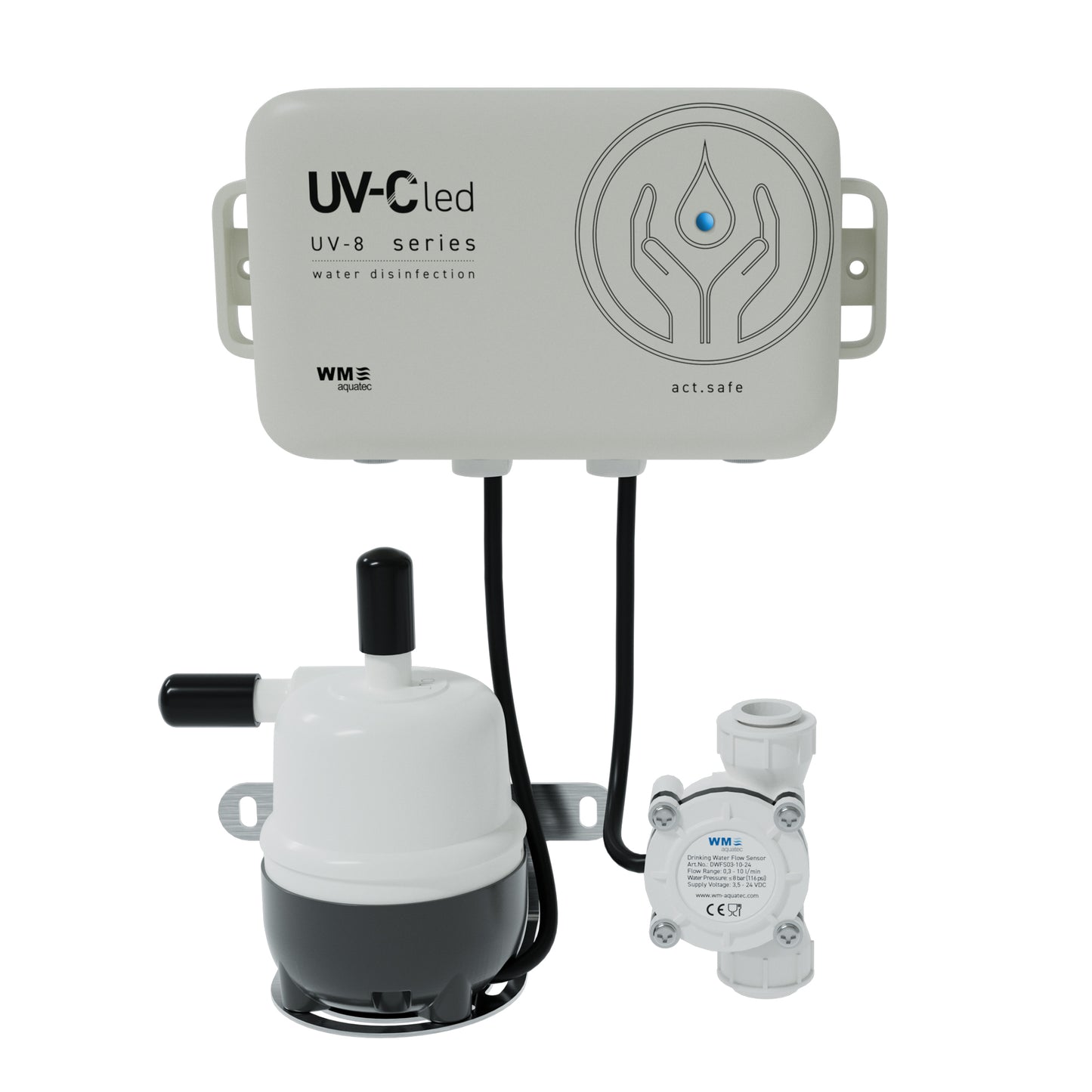 Sisteme de dezinfectie apa cu UV-C LED 12–24V pentru rulote si autorulote | WM Aquatec UV-8