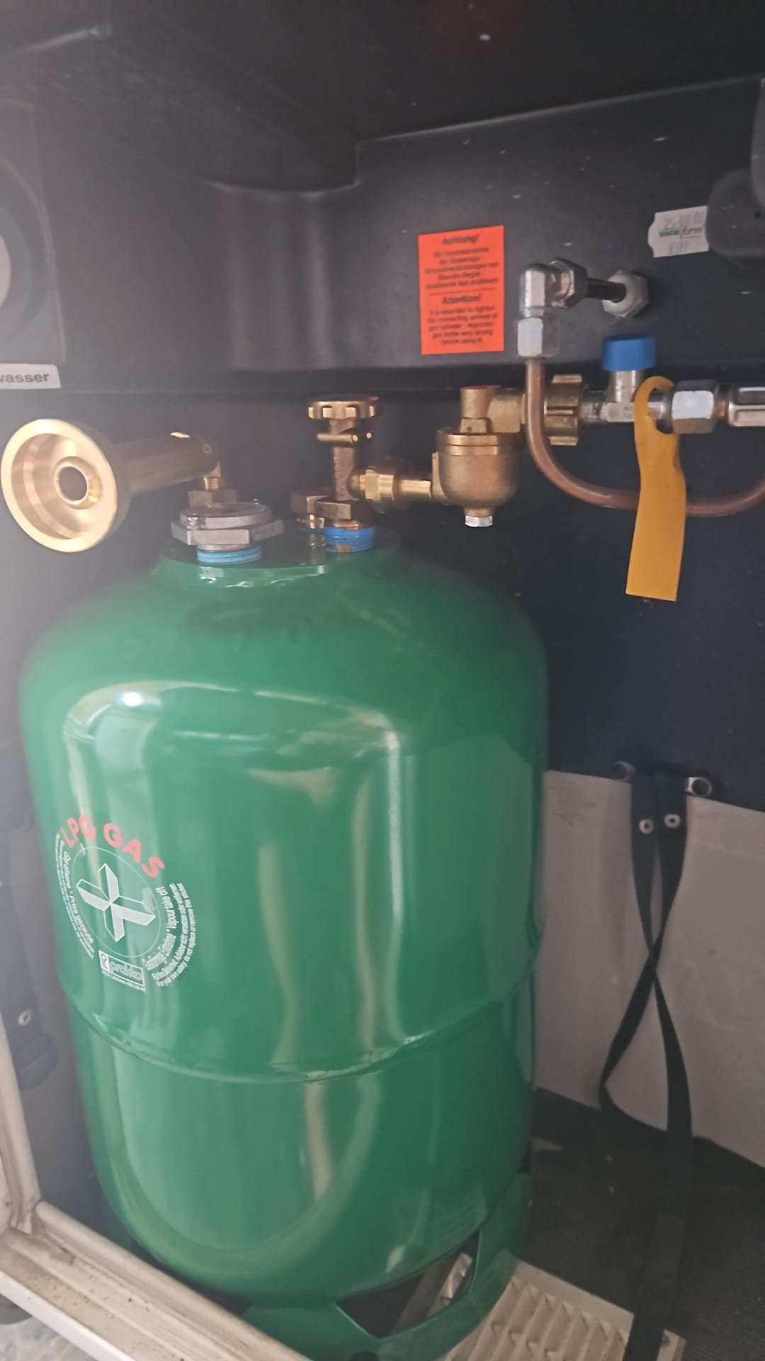 Filtru gaz PRAKTO pentru rulotă și autorulotă – GPL, propan și butan