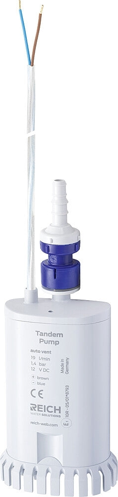 Pompa submersibilă tandem Reich 19L/min 1.4 bar două motoare