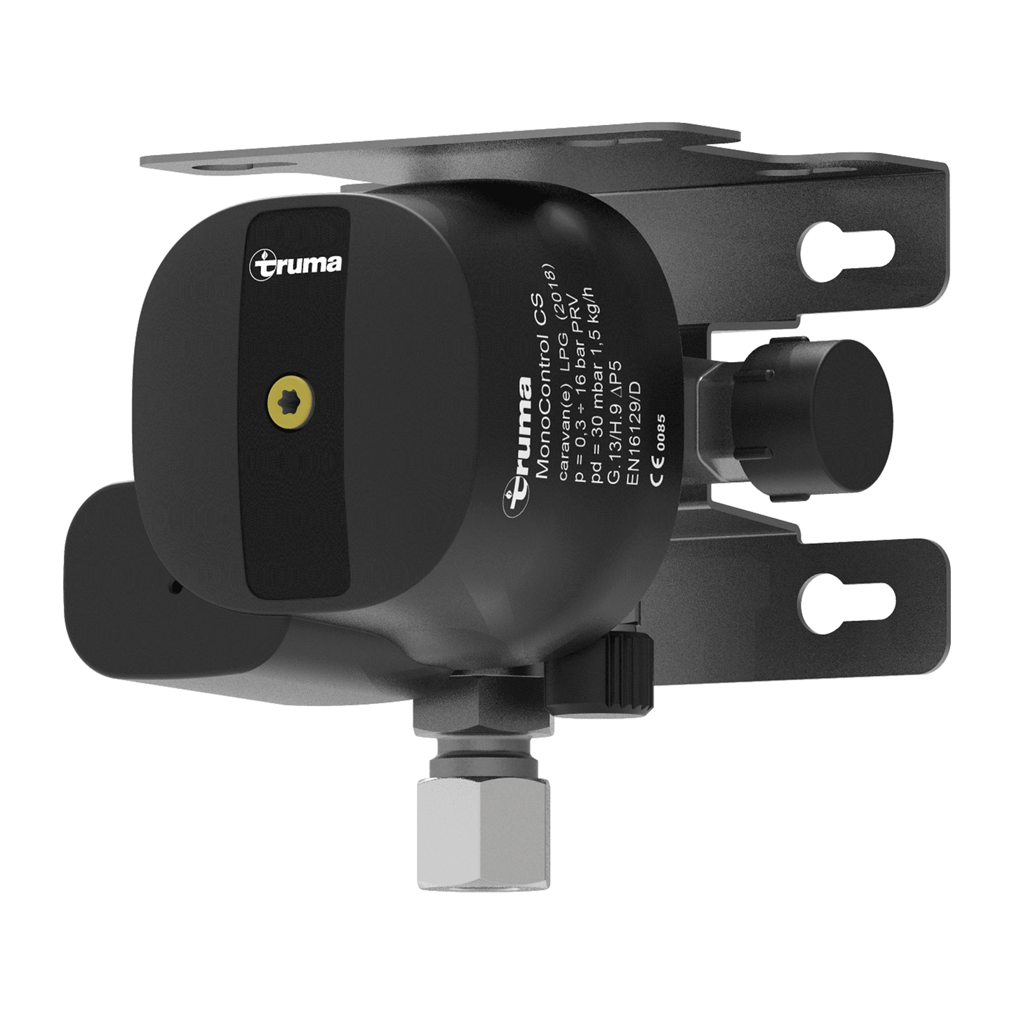 Truma MonoControl CS – regulator gaz 30 mbar pentru rulotă și autorulotă cu senzor de impact